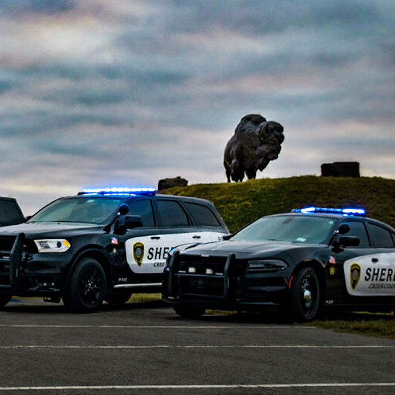 patrol cars